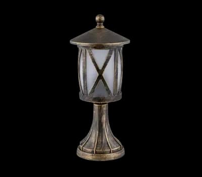 96104MF/AB - ERIK 104 LANTERN STAND 1XE27 ANTIQUES BRASS H370