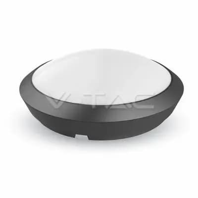 VT-8008 12W FULL Rond IP65 MICROWAVE SENSOR S 4500K BLACK BODY