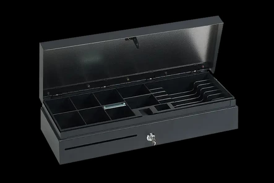 APG ECD460 4 CAISSE / RJ11-EPSON /USB caisse ouverture vers le haut (460x170x100 mm)