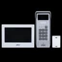 Dahua KTX03 Kit portier vidéo -2 fils/48V avec moniteur 7' WiFi microSD -1 platine de rue 1x Bouton 2MP - Code Pin - montage saillie