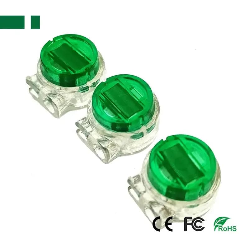 C-K5 (UY) Connecteur cables 0.4-0.9mm à pression rapide avec Gel isolant Pack 200Pcs