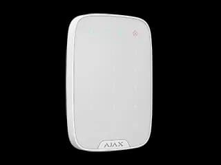 Ajax Keypad-W, Clavier tactile sans fil, blanc Compatible Hub & Hub2