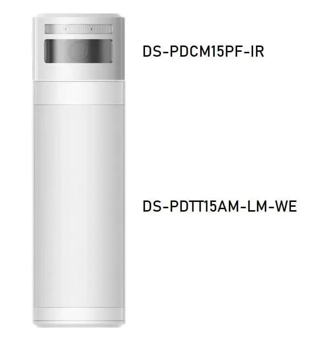 Hikvision (DS-PDCM15PF-IR + DS-PDTT15AM-LM-WE ) Set PIR Camera Module + Radar détecteur extérieur