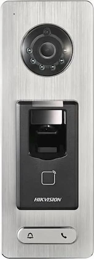Hikvision DS-K1F600U-D6E-F Lecteur d'inscription de cartes, d'empreintes digitales et de visage Cartes EM 125 kHz et MF 13.56 MHz Caméra 2 Mpx TCP/IP, WiFi et USB Plug & Play Logiciel iVMS-4200