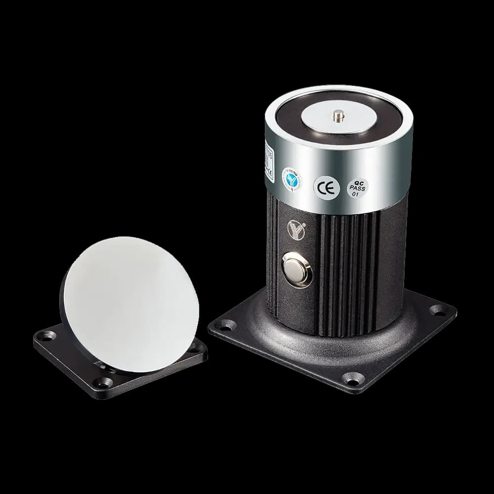 Arrêt de porte de secours - Force de maintien jusqu'à 180Kg - Bouton de fermeture manuelle - Convient pour portes simples et doubles - DC12/24V