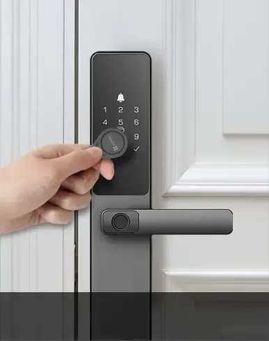EZVIZ CS-DL05 Verrou à encastrer intelligent à empreintes digitales - Tag Mifare - Code - EZVIZ Apps / necessite menuiserie