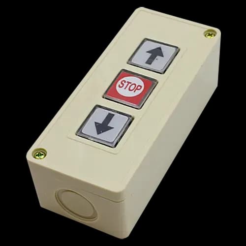Bouton poussoir spécifique pour tourniquets - Triple interrupteur