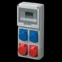 Indstrial Board IP44 3P32A-1/3P32A-1/4P16A-1/4P16A-1 Cat. №: 53EC690234A4