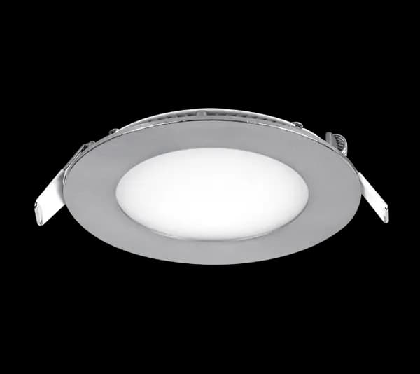 99LED629 - LED PANEL Rond 12W 3000K D120mm SATIN NICKEL