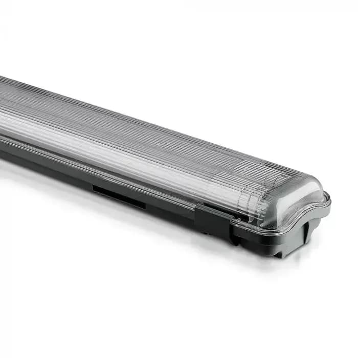 89087 2x18W LED TUBE T8 ETANCHE 120CMX2 6000K IP65