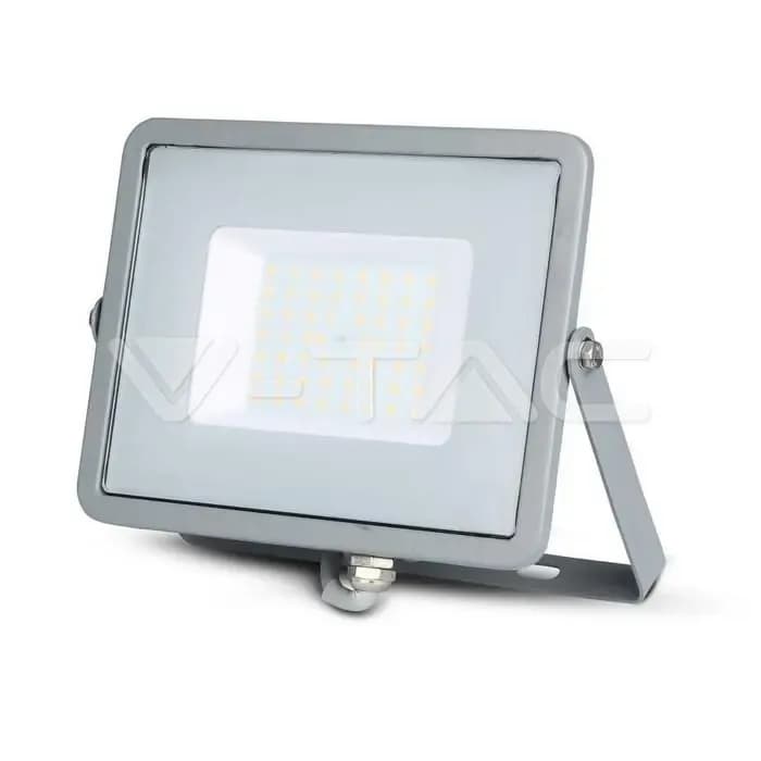 VT-50 50W SMD Projecteur WITH SAMSUNG CHIP 6400K GREY BODY GREY GLASS