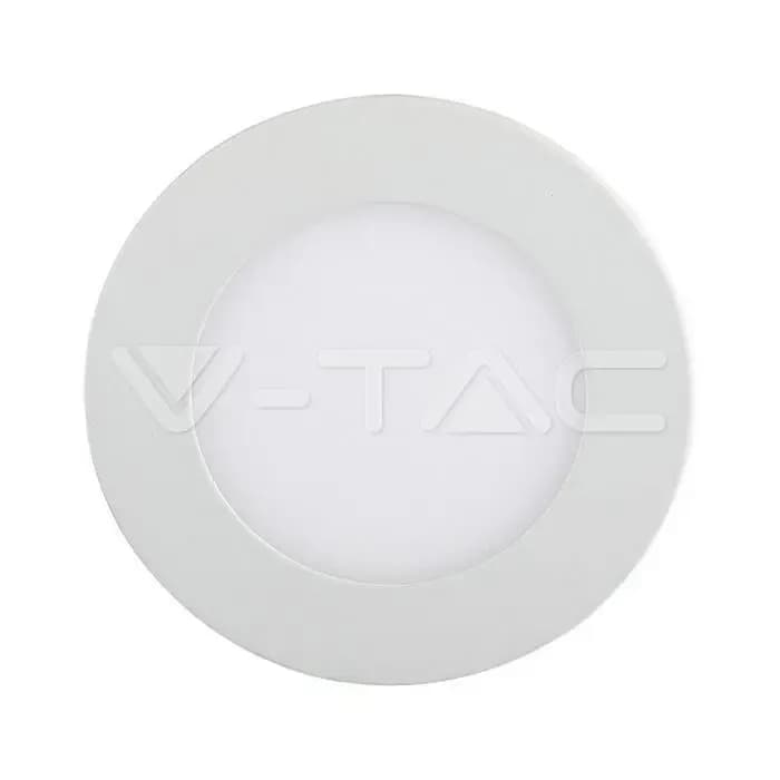 VT-307 3W LED PANEL 6400K Rond Pack 50Pcs