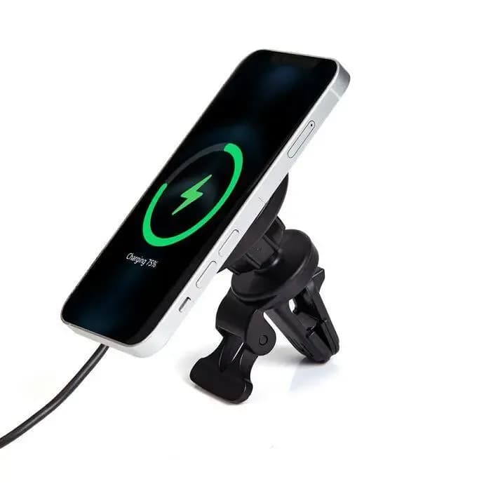 eSTUFF ES638130 Magnetic In Car Wireless Charger with USB-C Cable