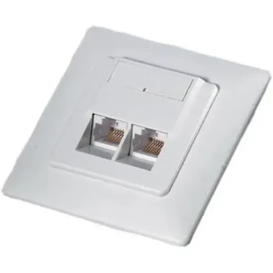 PRISE CAT6-UTP MURALE Encastré Double Roline-Value 25.99.8494