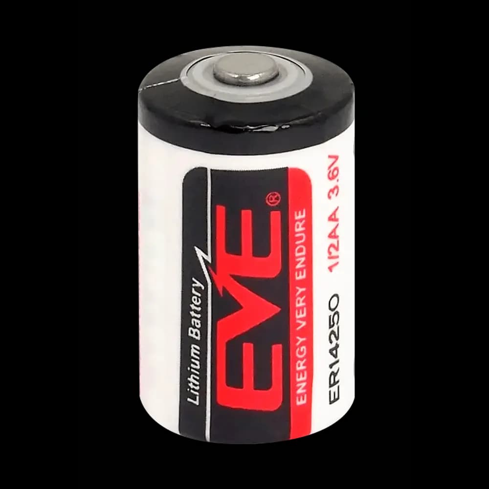 EVE Pile Lithium ER14250 1/2AA (3.6 V 1.2 Ah) - Remplace SAFT LS14250
