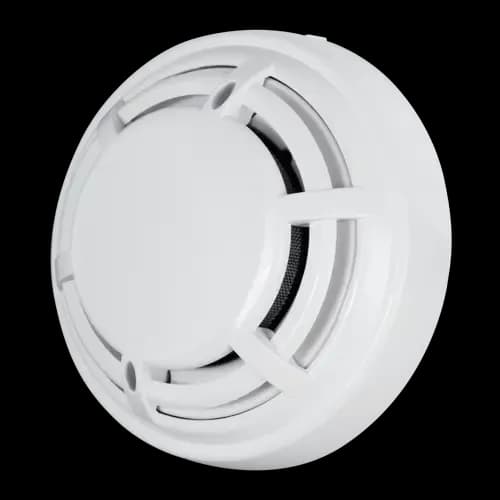 DMTECH - Détecteur d'incendie optique conventionnel - Certifié EN54-7 + Base DMT-B9000