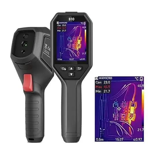 HIKMICRO B20 Caméra d'imagerie thermique 256 x 192 IR - 2 MP, -25 Hz- écran LCD 3,2' - IP54, -20 °C ~ 550 °C