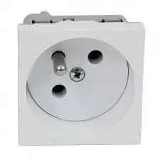 45x45 UPS SOCKET WHITE