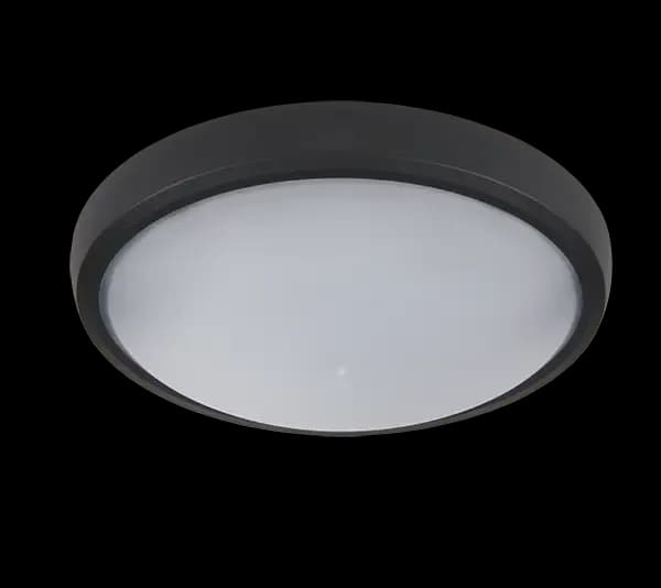95BELED6BL - LED LAMP OVAL BRLED 6W BLACK IP54