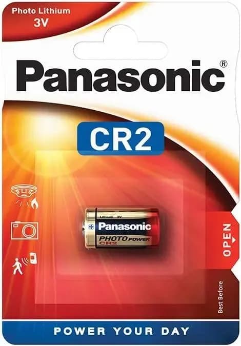 Pile CR-2 - Voltage 3.0 V - Lithium - Capacité nominale 850 mAh