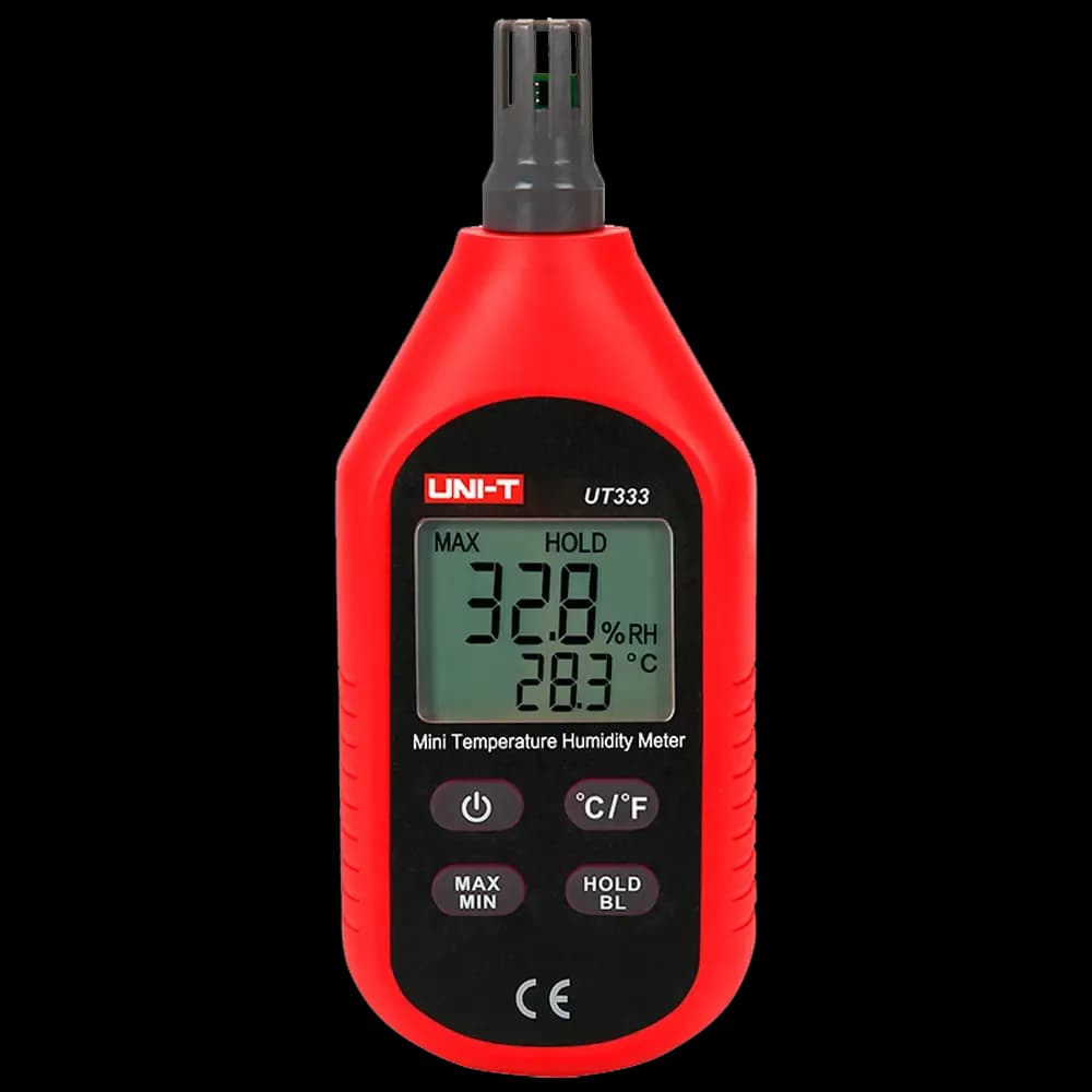 Uni-Trend - Mini compteur de température et d'humidité - Écran LCD rétroéclairé -