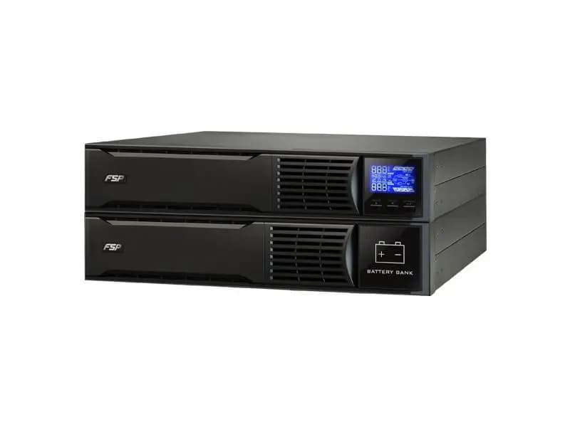 FSP-3000VA EU-1103TS (PPF24A1500 / PPF27A1400) UPS 3000VA-2400W Rack Line-Interactive 8S, LCD display, USB