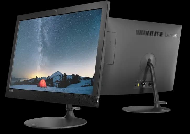 LENOVO Ideacentre AIO 330-20AST AMD E2-9000/1.8GHz - 8Go DDR4 SDRAM - SSD 512Gb - AMD Radeon R2 - moniteur : LED 19.5 (HD+) - DVD│RW - Gigabite LAN -WIFI 802.11b/g/n, Bluet
