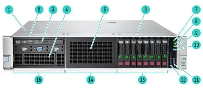 HP ProLiant DL380 Gen9 - Intel Xeon E5-2670 V3 - 32GB - DDR4 2400MHz - 3 x 600GB - SAS-3 HDD - 1 x 10GbE (Dual Port) - 2 x HP Hot-Swap Platinum PSU 500W