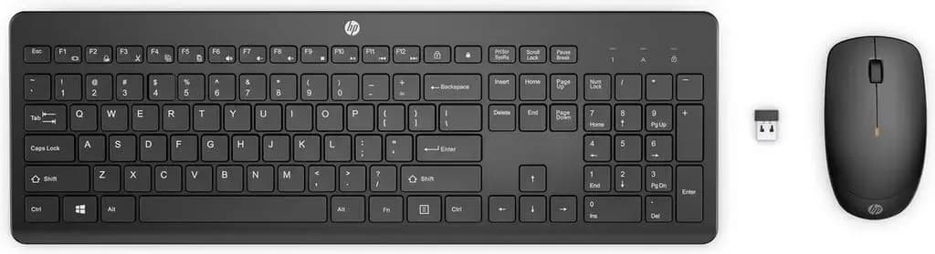 HP 235 Wireless Mouse and Keyboard Comb Azerty