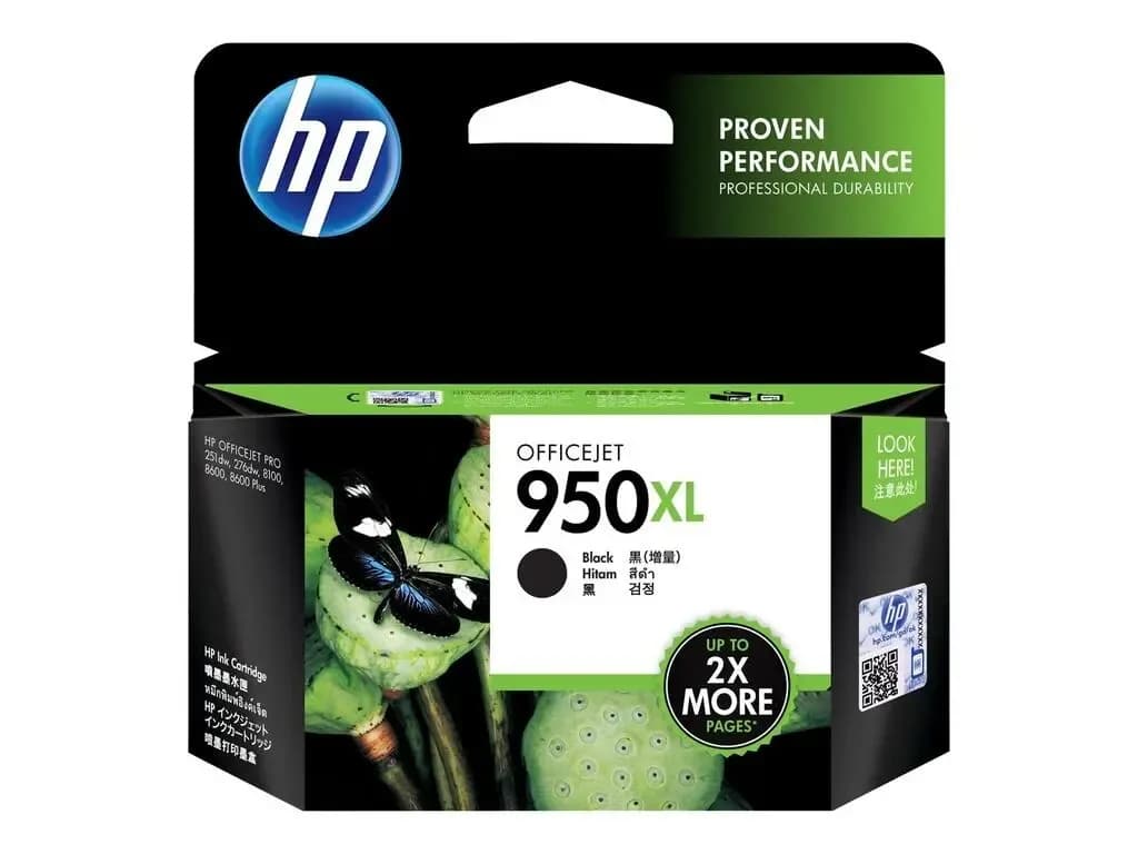 HP 950XL original Ink cartridge black high capacity 2.300 pages