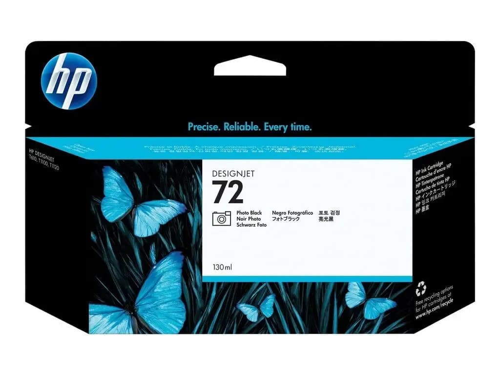 P 72 original UV Ink cartridge C9370A photo black high capacity 130ml 1-pack