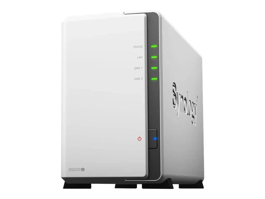 SYNOLOGY Disk Station DS223J NAS server 2x Baies SATA 2.5' / 3.5' RAID RAID 0, 1, JBOD USB-RJ45 10/100