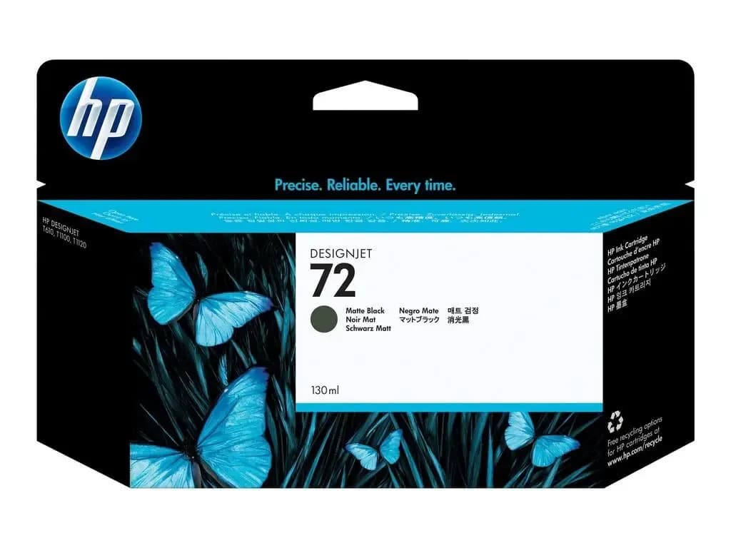 HP NO72 CARTOUCHE ENCRE NOIRE M