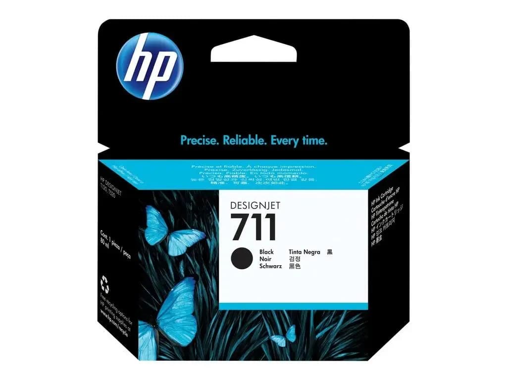 HP 711 ink black 80 ml DJ T120 520