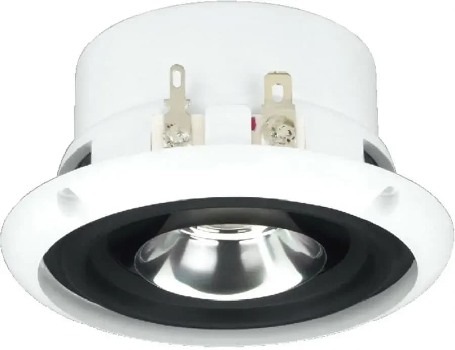 Monacor SPE-72/WS Plafonnier étanche, 20 W, 8 Ω