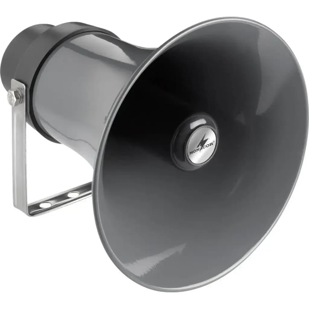 Monacor IT-30 Haut-parleur ELA à chambre de compression 20W résistant aux intempéries