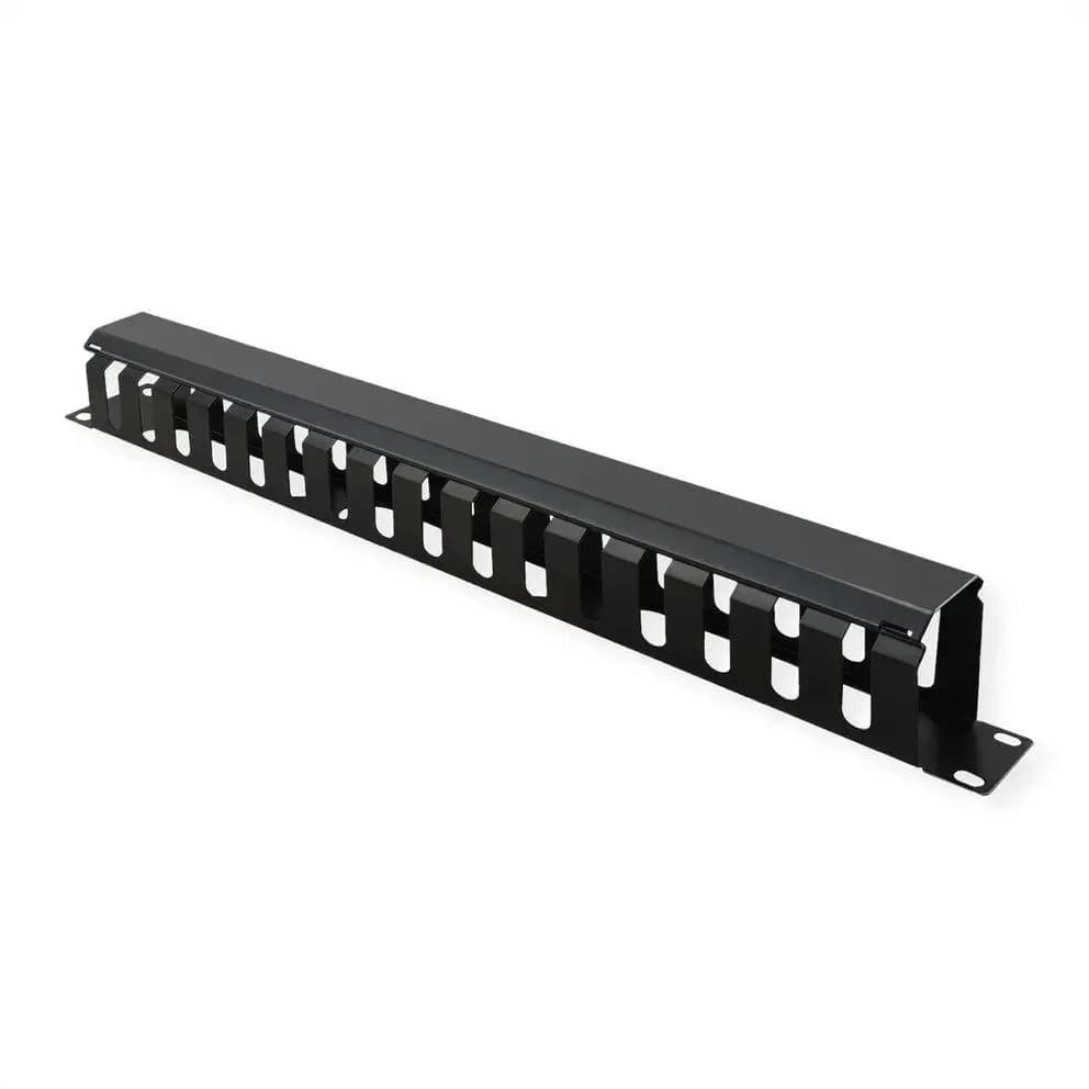Panel avec 4X CABLE GUIDES 40x40 - BLACK