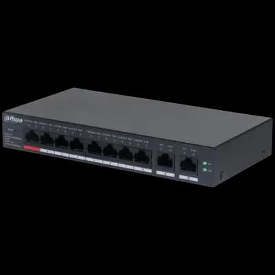 Dahua CS4010-8GT-110 10-Port Cloud Managed Gigabit Switch 8-Port PoE 110W - 2-Port Gigabit Uplink