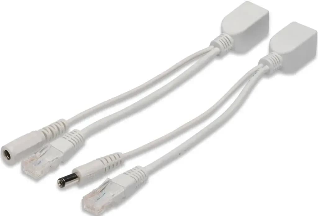 Digitus DN-95001Set de câbles PoE (répartiteur + injecteur) 10 / 100 MBit/s Passif