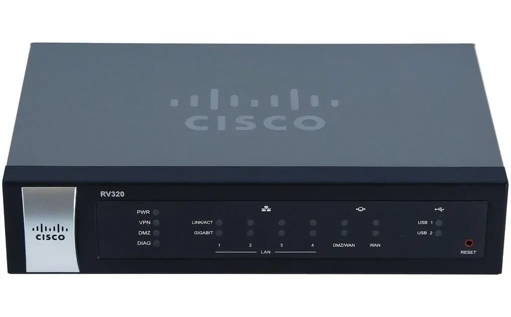 Cisco Small Business RV320 Dual WAN VPN Router 4-port switchGigabit