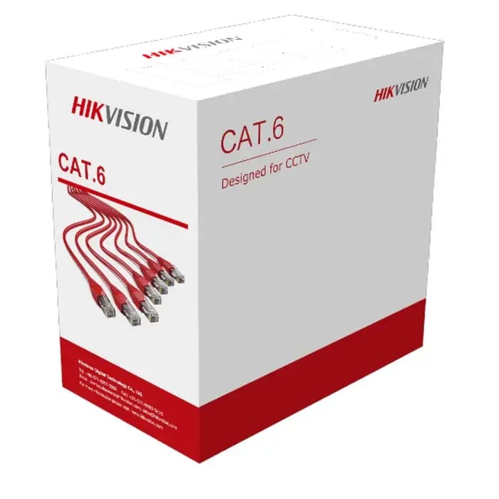 HIKVISION DS-1LN6-UE-W Cable Reseau 305m CAT6-UTP CCA