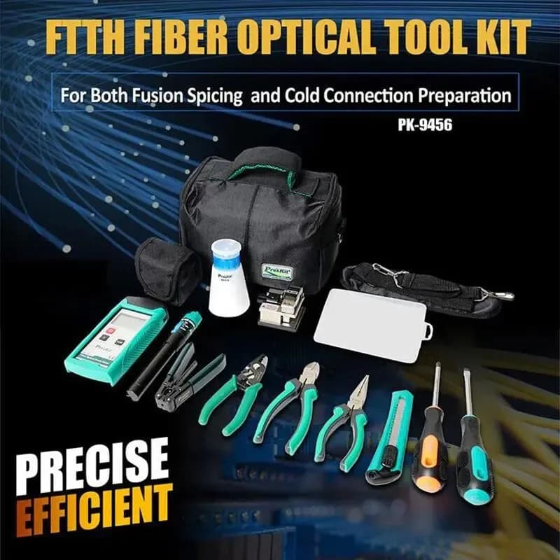 PROKIT PK-9456 FTTH Fiber Optic Kit Outillage