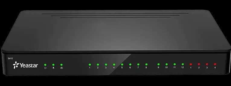 Yeastar S412 IPBX S-Series Vide Sans Module