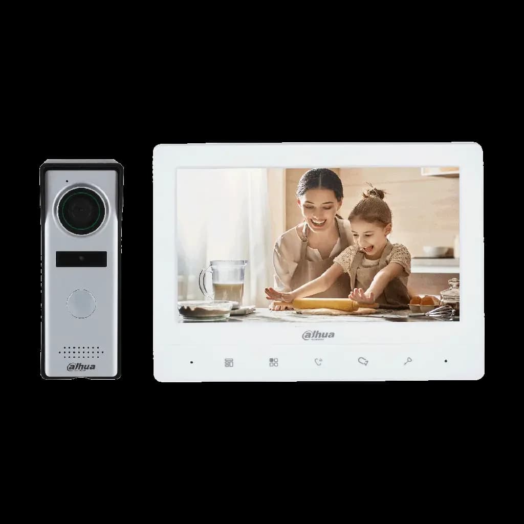 Dahua KTA02 Kit d'interphone vidéo analogique 1 bouton 4Fils