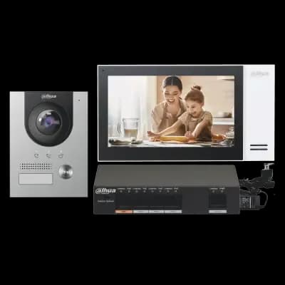 Dahua KTP01 Kit de portier vidéo - IP PoE - écran TFT LCD de 7' (Version Kit)