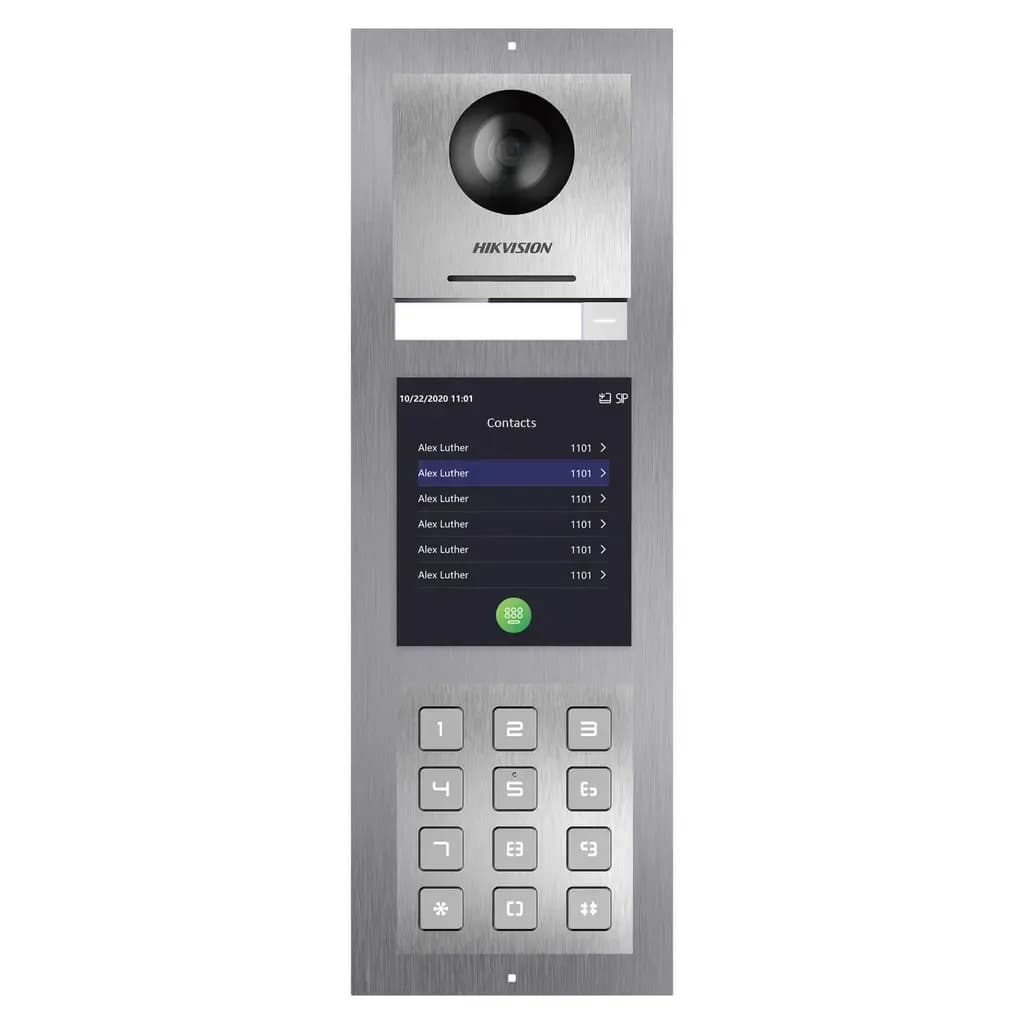 Hikvision DS-KD7003EY-IME2-SET Station d'extérieur pour Multi Appartement interphone vidéo 2Fil 48V