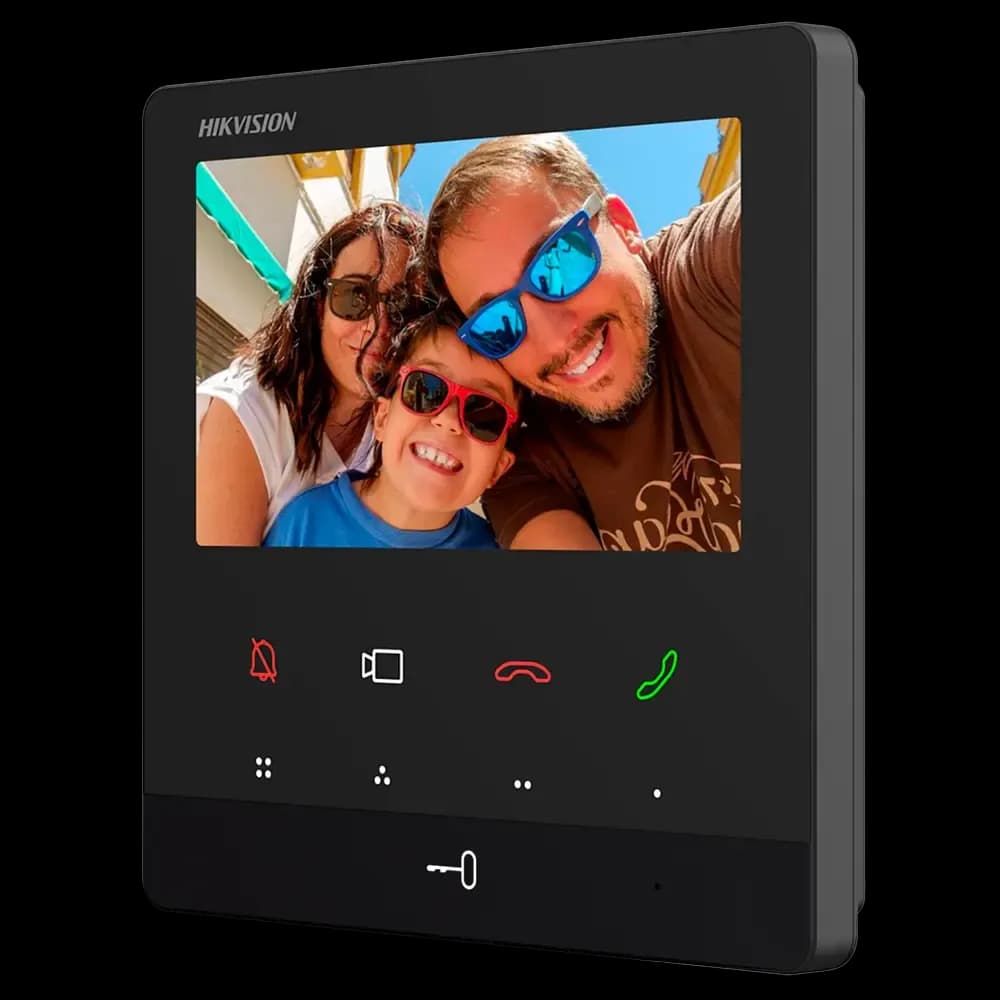 HIKVISION DS-KH6110-WE1 Moniteur tactile TFT de 4.3' Audio Bidirectionnel IP/POE WiFi, SIP