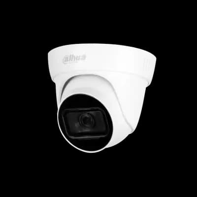 DAHUA HDCVI Camera HAC-HDW1500TRQP-A •5MP •Bulit-in Mic •IR Up to 25m •Indoor •Plastic