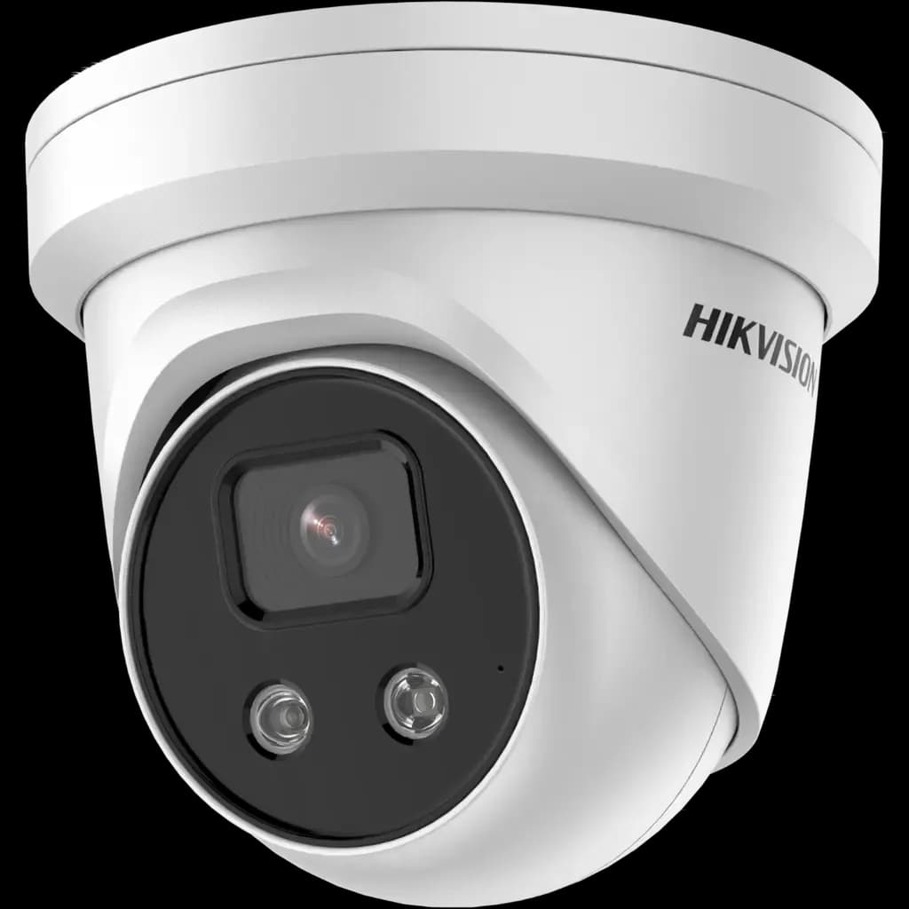 HIKVISION DS-2CD2386G2-IU 8MP- 2.8 mm IP Camera Tourelle -Acusense G2 - IR Darkfighter Turret White AcuSense Built-in microphone