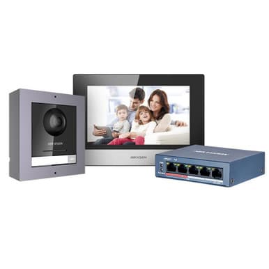 Hikvision DS-KIS602 Kit interphone vidéo IP modulaire